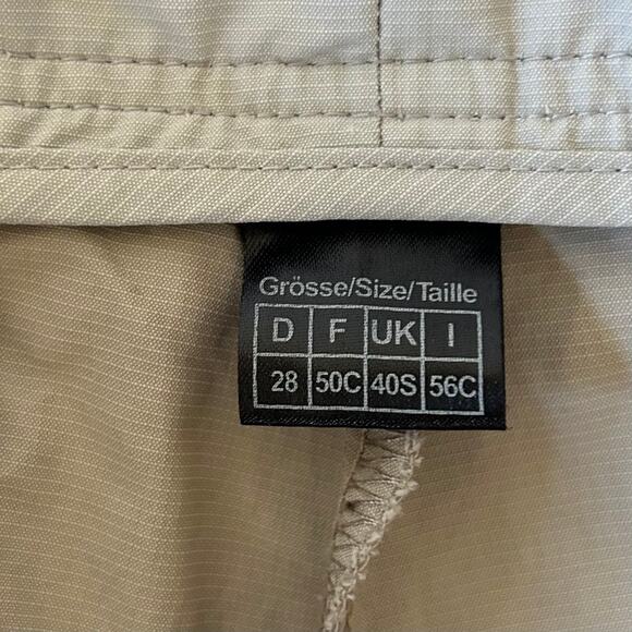 Schoffel ACF Outdoor cargo pants zip pockets lightweight hiking Gorpcore size 40 - Picture 15 of 15